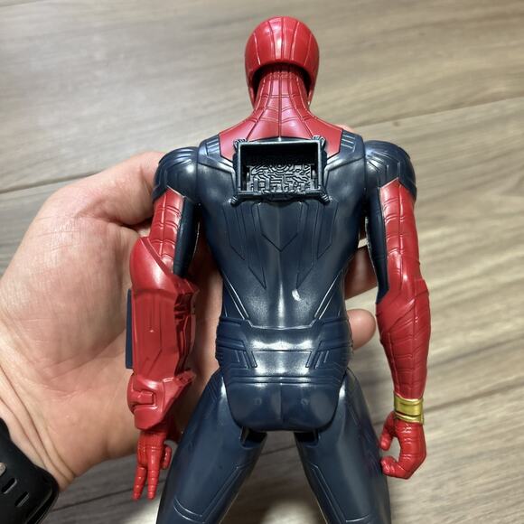 Marvel 2018 Spiderman Action Figure 12” Character Movie Toy Kids Youth Red - Picture 5 of 6